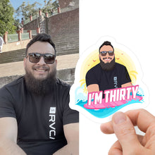 Load image into Gallery viewer, Fun 30th Birthday Stickers